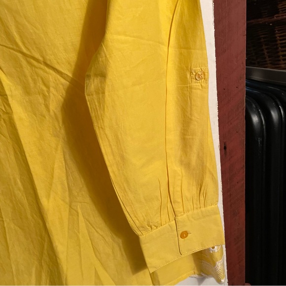 American Sweetheart Sun Yellow Tunic Style Top. classic/boho/California/elegant - Picture 13 of 15